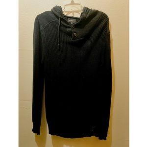 Express men’s sweater in black size small (read)